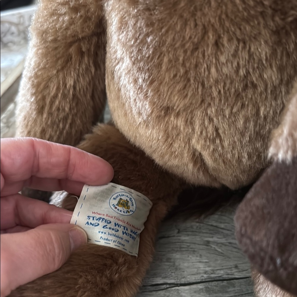 Build-A-Bear Brown and White Plush Horse Toy - Picture 2 of 4